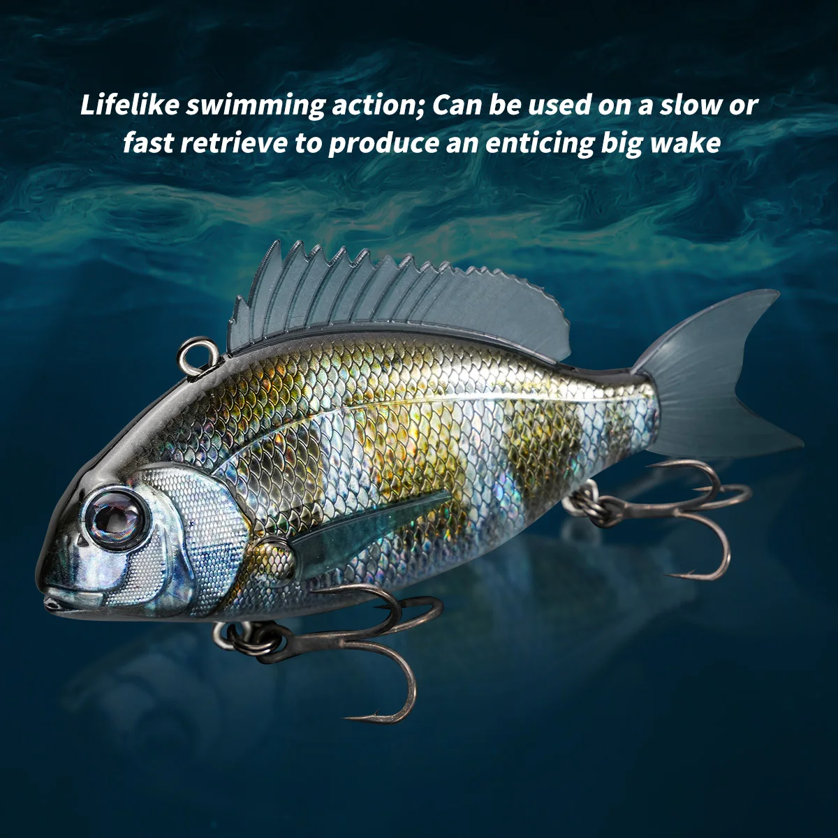 Cheery 65mm 24g Plastic Hard VIB Charikom 3D Printing Seabass Metal Jig ABS Pencil Lure - view 3