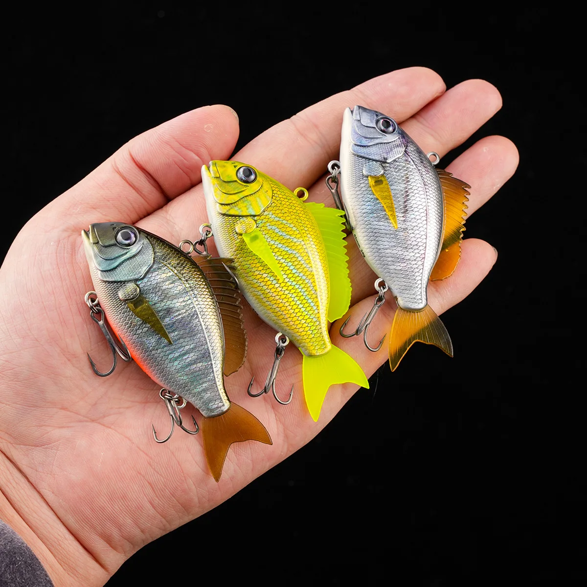 Cheery 65mm 24g Plastic Hard VIB Charikom 3D Printing Seabass Metal Jig ABS Pencil Lure - view 5