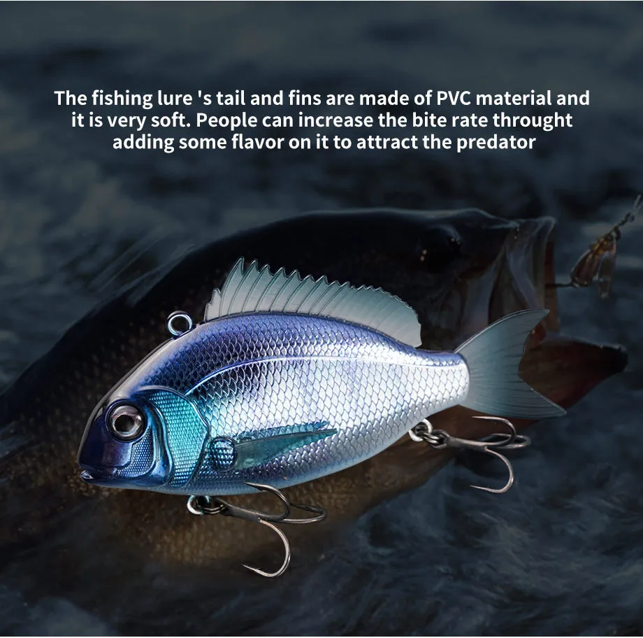 Cheery 65mm 24g Plastic Hard VIB Charikom 3D Printing Seabass Metal Jig ABS Pencil Lure - view 10