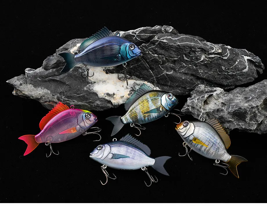 Cheery 65mm 24g Plastic Hard VIB Charikom 3D Printing Seabass Metal Jig ABS Pencil Lure - view 15