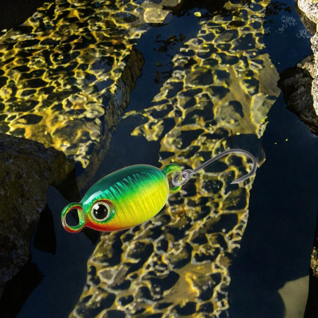 Shiny Sequin Micro Lure Long Cast Metal Carp Fishing Bait Lead ABS Pencil Lure - view 8