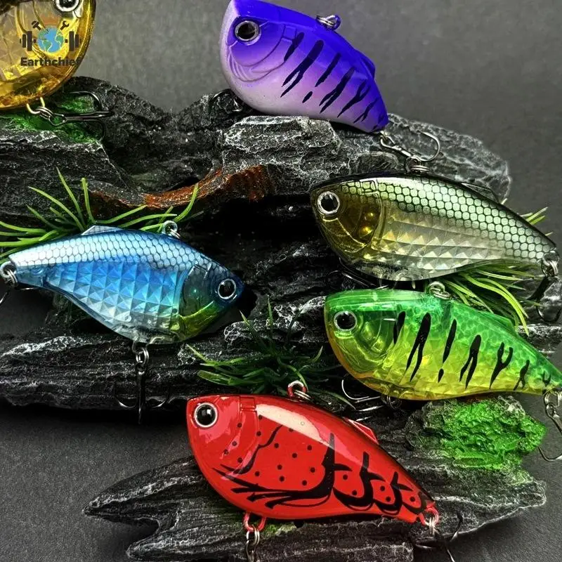 Cheery 60mm 14.7g Sinking Vib Fishing Lure Rattle Vibration ABS Pencil Lure - view 1