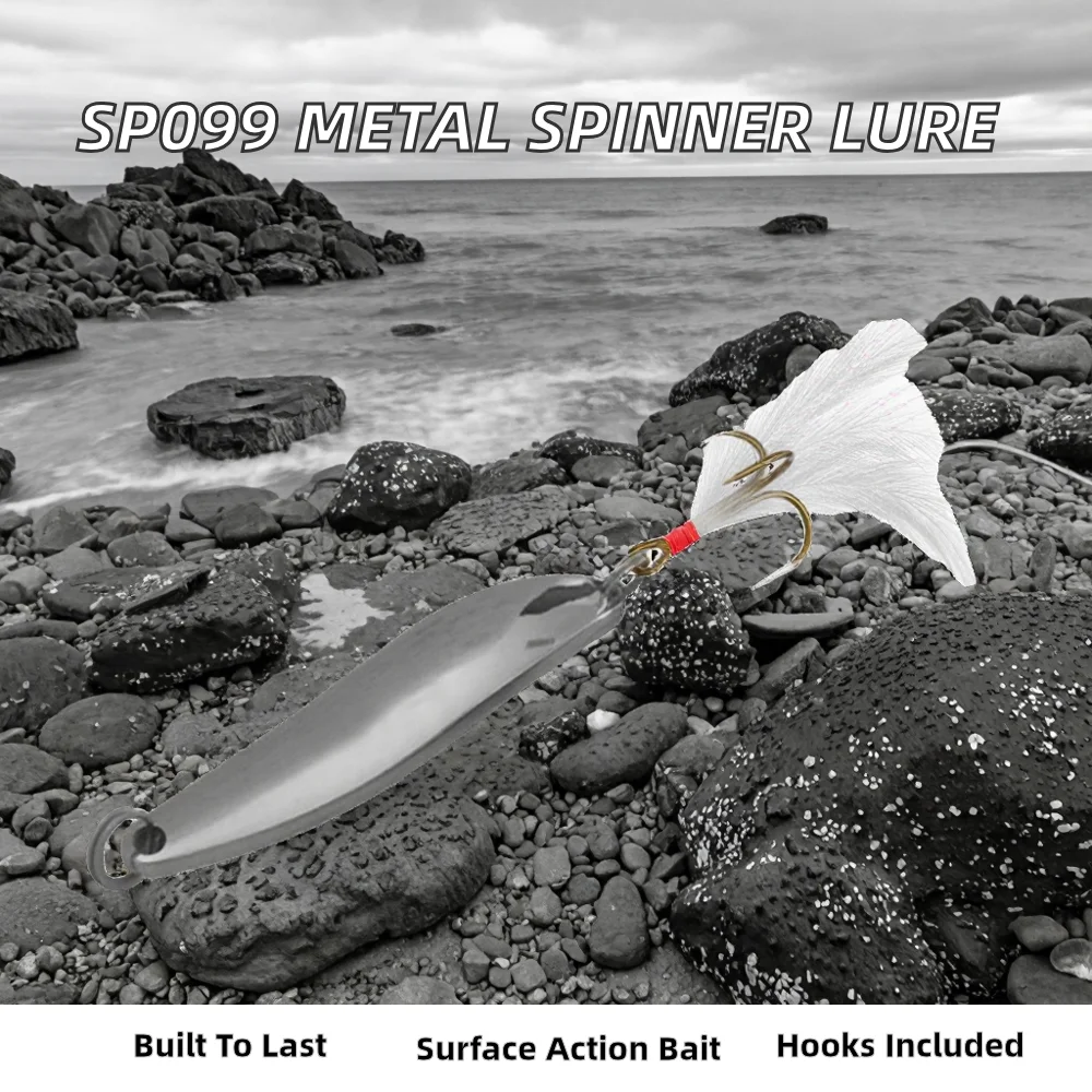 Wholesale for SP099 4.5cm 10g Metal Spinner Bait Spoon Fishing ABS Pencil Lure - view 7