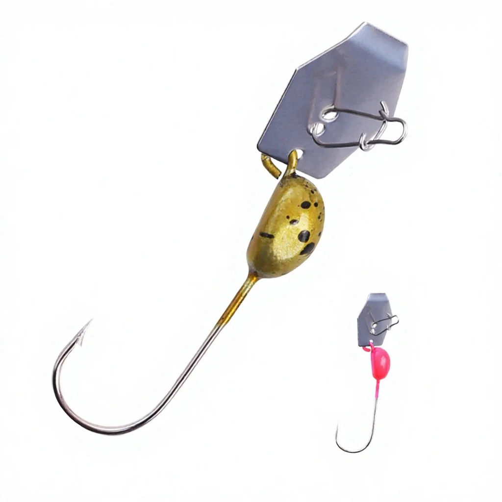 WEIHE 4.25g 5Colors Lead Head Jig Hook Single for Bass Saltwater ABS Pencil Lure - view 10