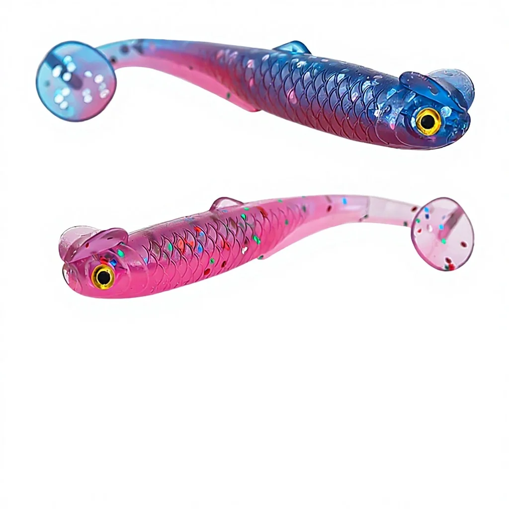 TGD New Arrival 6cm 1.3g Soft Fishing Lure Luminous Paddle Tail ABS Pencil Lure - view 11