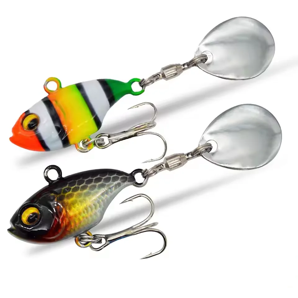 CHEERY New 14g VIB Tail Vibration Bait Spinner Spoon Sinking Lure ABS Pencil Lure - view 2