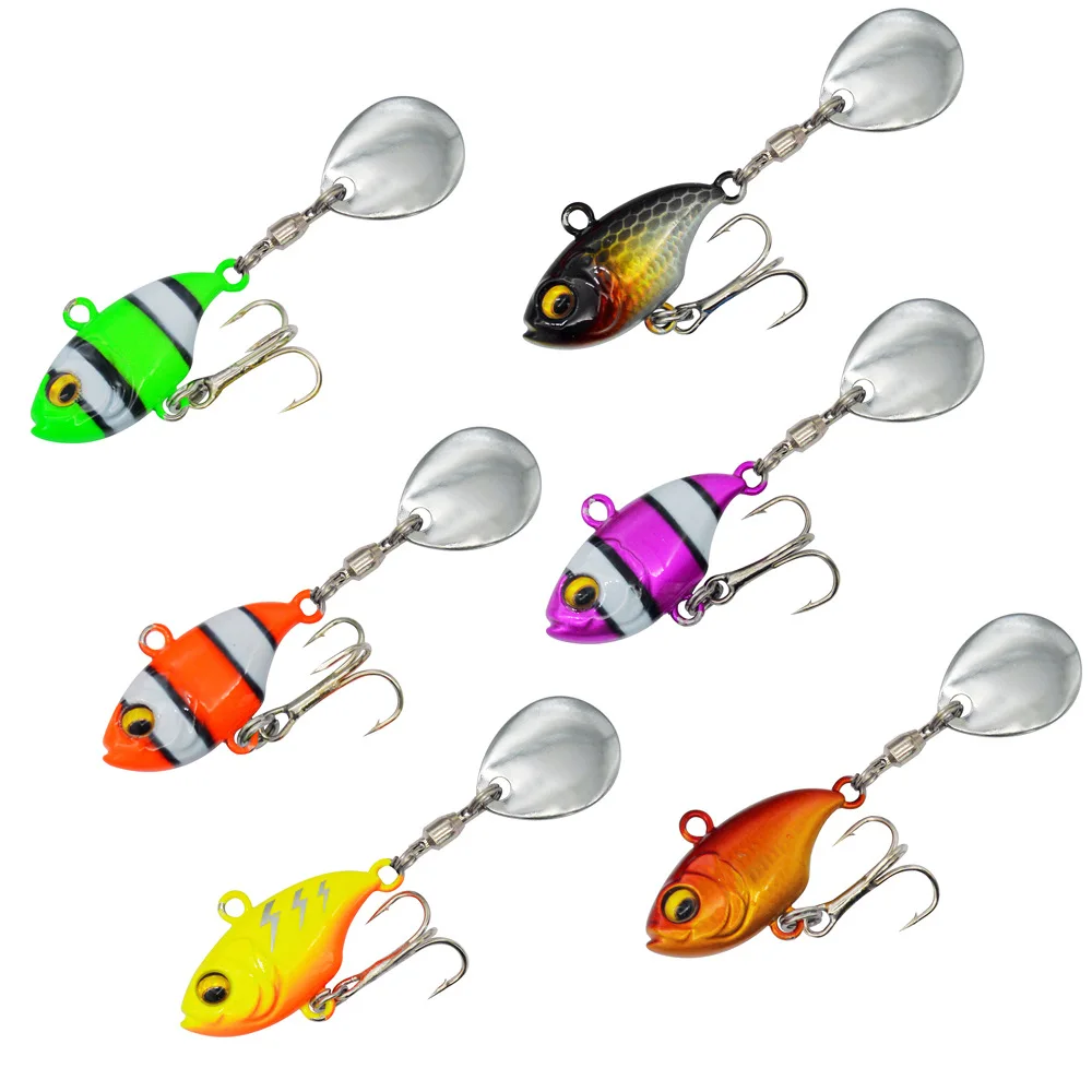CHEERY New 14g VIB Tail Vibration Bait Spinner Spoon Sinking Lure ABS Pencil Lure - view 3