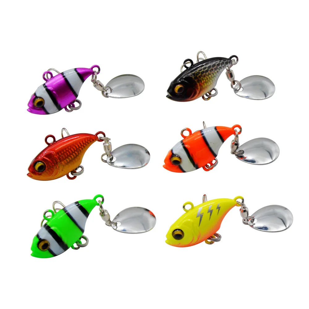CHEERY New 14g VIB Tail Vibration Bait Spinner Spoon Sinking Lure ABS Pencil Lure - view 4