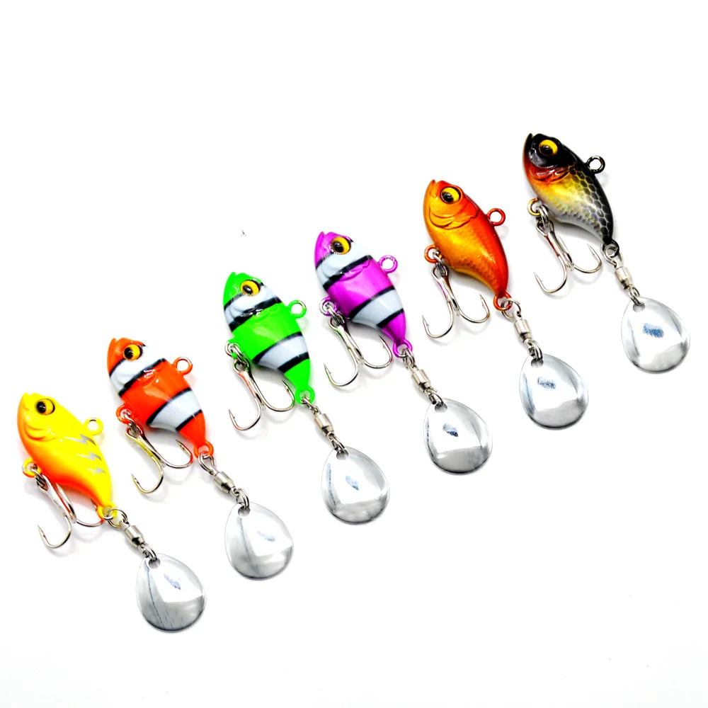 CHEERY New 14g VIB Tail Vibration Bait Spinner Spoon Sinking Lure ABS Pencil Lure - view 8