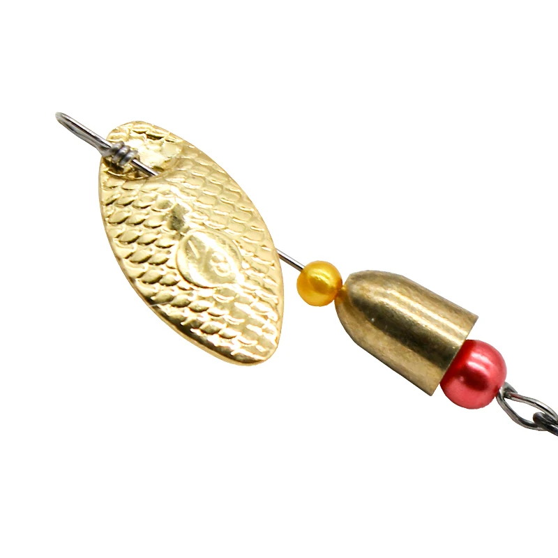 China Customize Spinner Lure Fishing Lures Pesca Spoon Trout Top ABS Pencil Lure - view 1