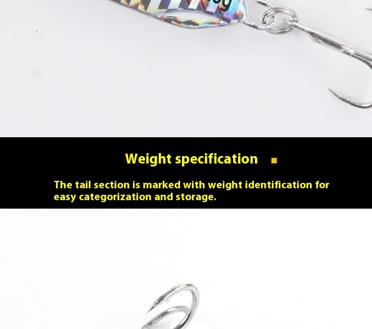 Wholesale Duo Iron Plate Lure Bait Double Hook Manufacturer's ABS Pencil Lure - view 11