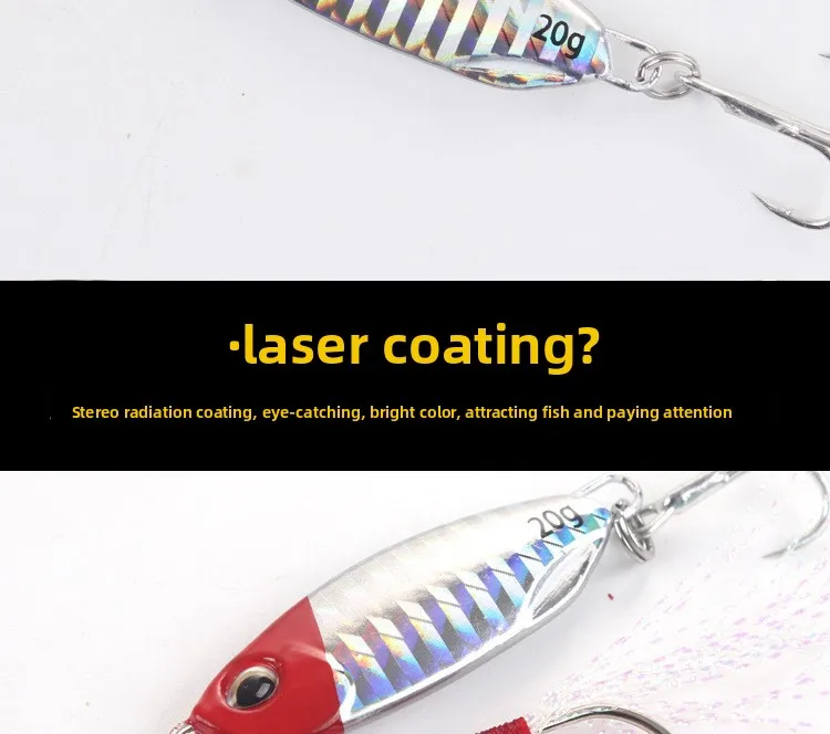 Wholesale Duo Iron Plate Lure Bait Double Hook Manufacturer's ABS Pencil Lure - view 13