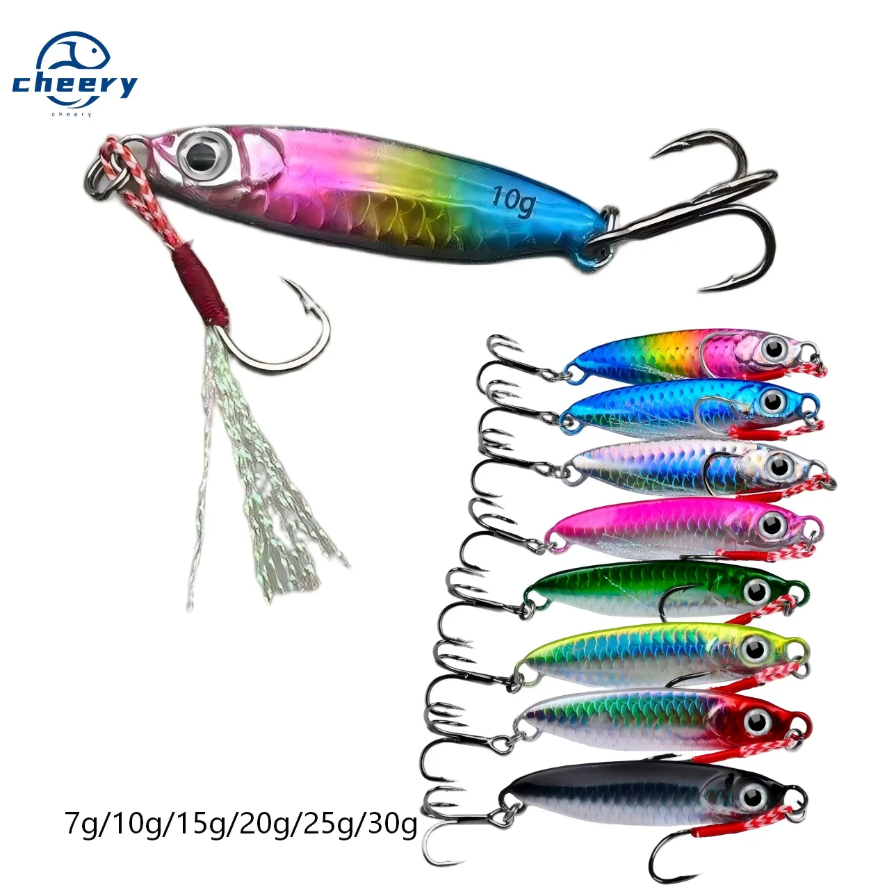 Cheery Top Right 105 7g~30g Japanese Fishing Jig Jigging Lure