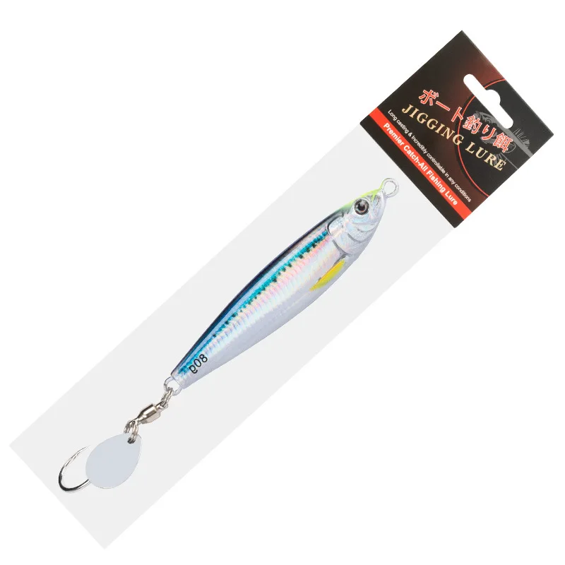 CHEERY 40g 60g 80g Saltwater Fishing Metal Jigging Bait Fast ABS Pencil Lure - view 2