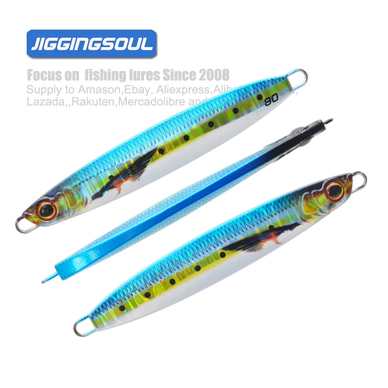 Cheery RTS-313 3D Printed Metal Jig Lure-Japan Vertical for Sea ABS Pencil Lure - view 9