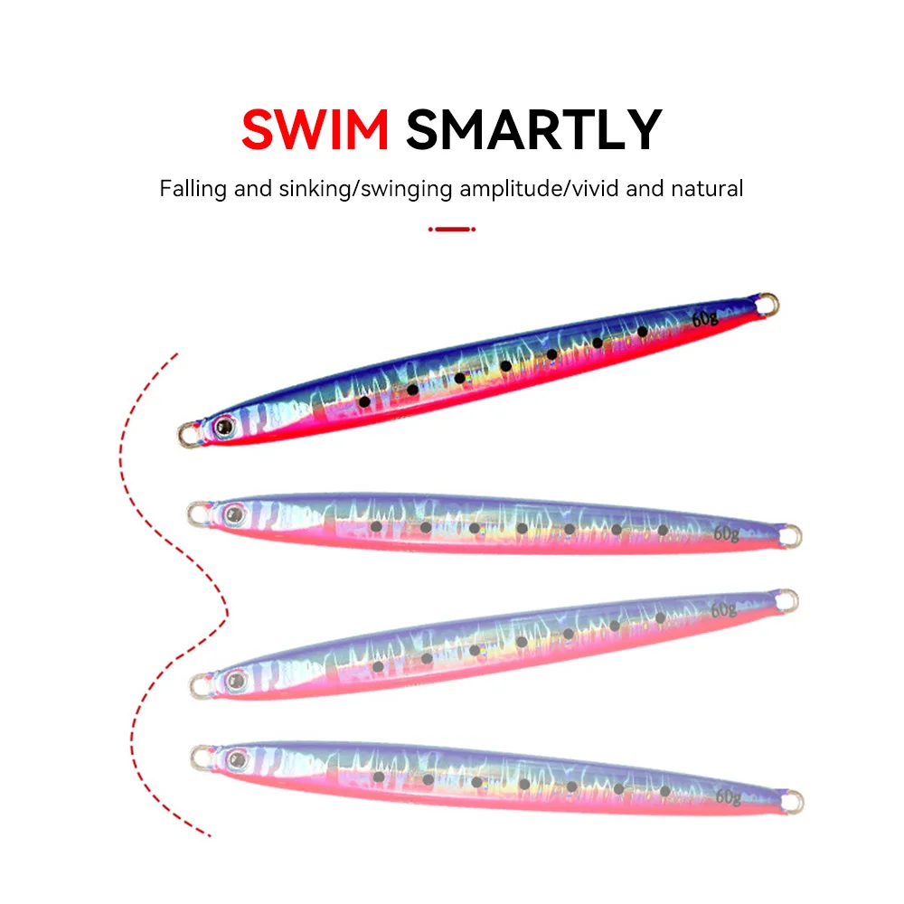 Cheery JL292 Printed Luminous Lead Artificial Hard Bait Long ABS Pencil Lure - view 7