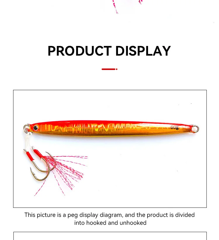 Cheery JL292 Printed Luminous Lead Artificial Hard Bait Long ABS Pencil Lure - view 18