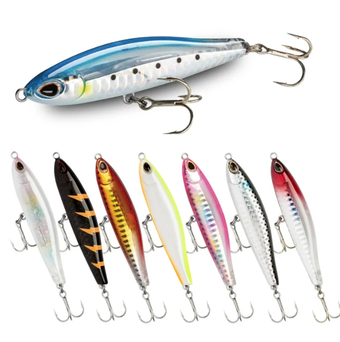 Fishing Lures Set Mixed Including Minnow Popper Crank Baits with