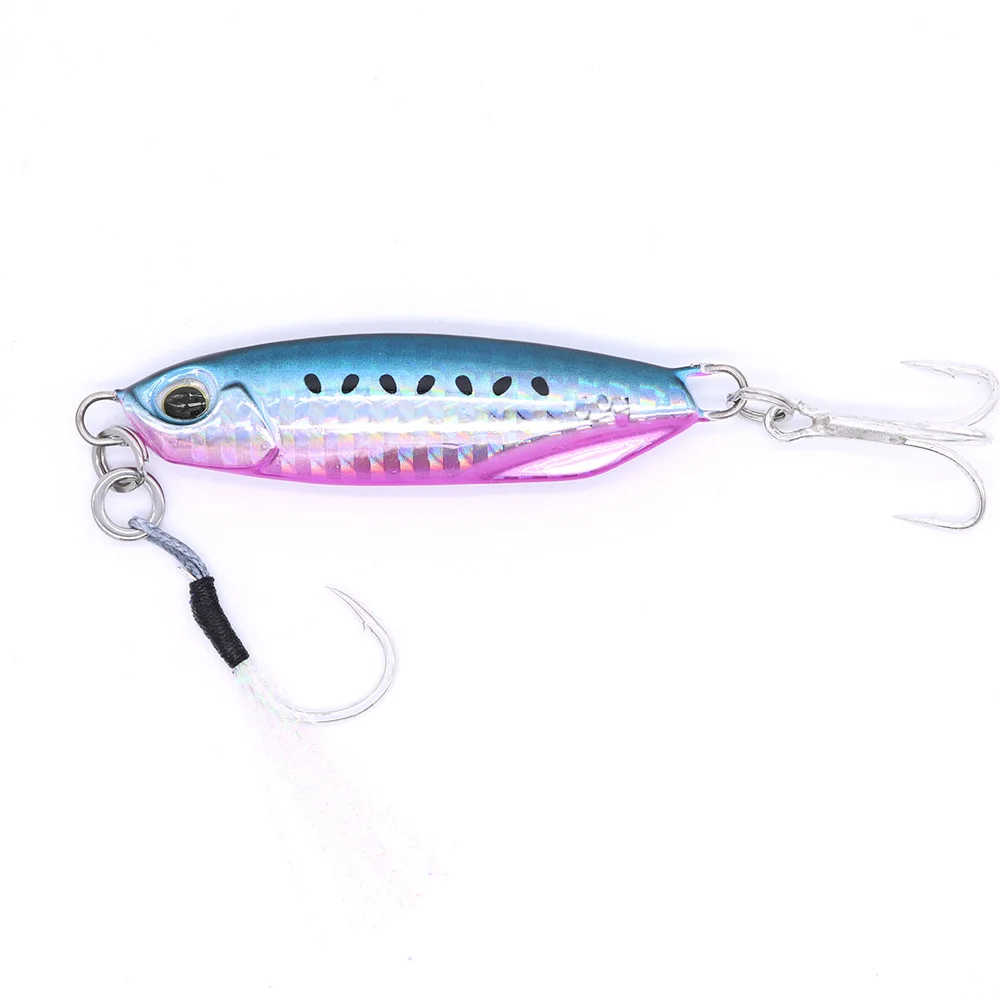 AOCLU Slow Metal Cast Jig Spoon 20g Casting Jigging Lead Fish Sea ABS Pencil Lure - view 3