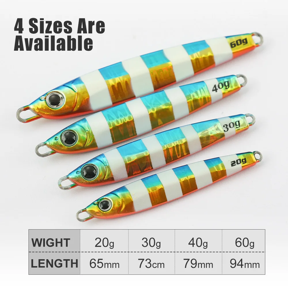 RUNTOO Japanese Laser Slow Pitch Jigging Lure Bait Vertical Sea ABS Pencil Lure - view 8