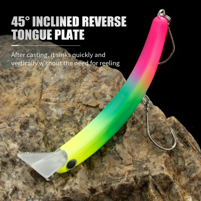 Cheery Sinking Minnow Bait 64mm 4g Plastic Fishing Lure Wobbler ABS Pencil Lure - view 7