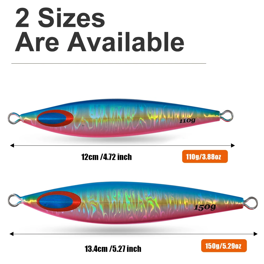 Jiggingpro New Arrivals FK Fishing Jigs 110g 150g Lead Metal ABS Pencil Lure - view 17