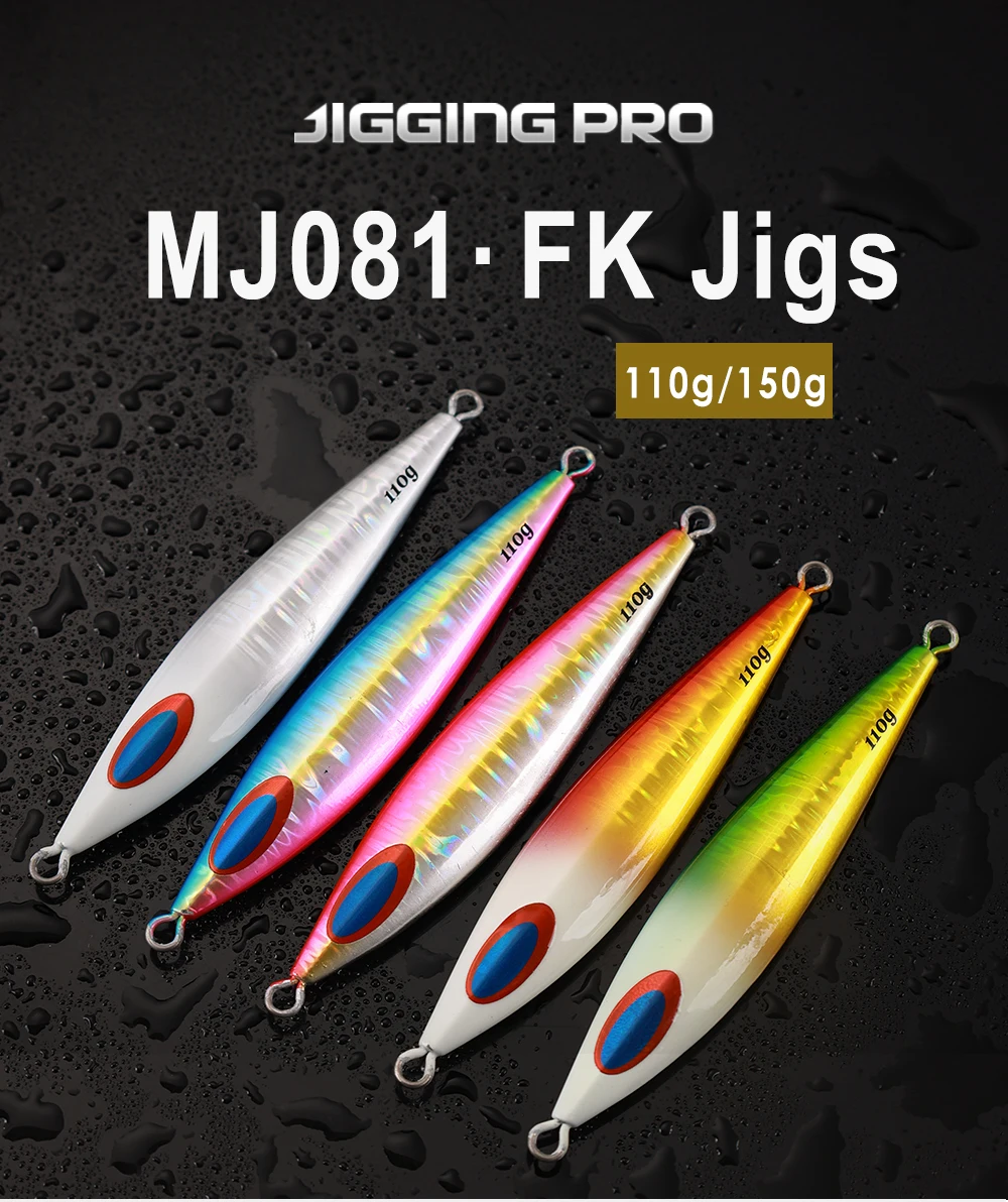 Jiggingpro New Arrivals FK Fishing Jigs 110g 150g Lead Metal ABS Pencil Lure - view 10