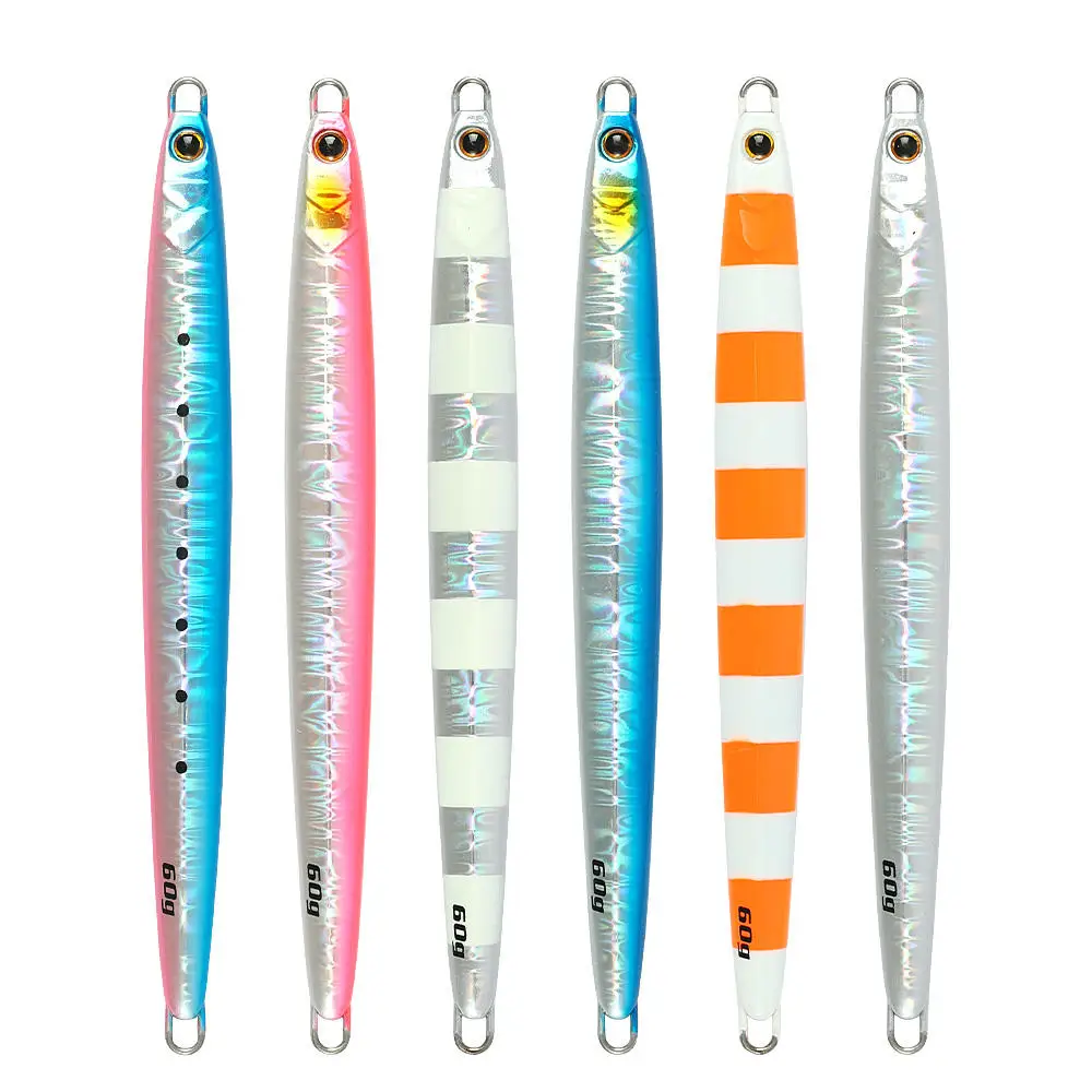 Cheery 60g/80g Glow-in-the-Dark Fast-Jigging Metal Jig Lure (No ABS Pencil Lure - view 6