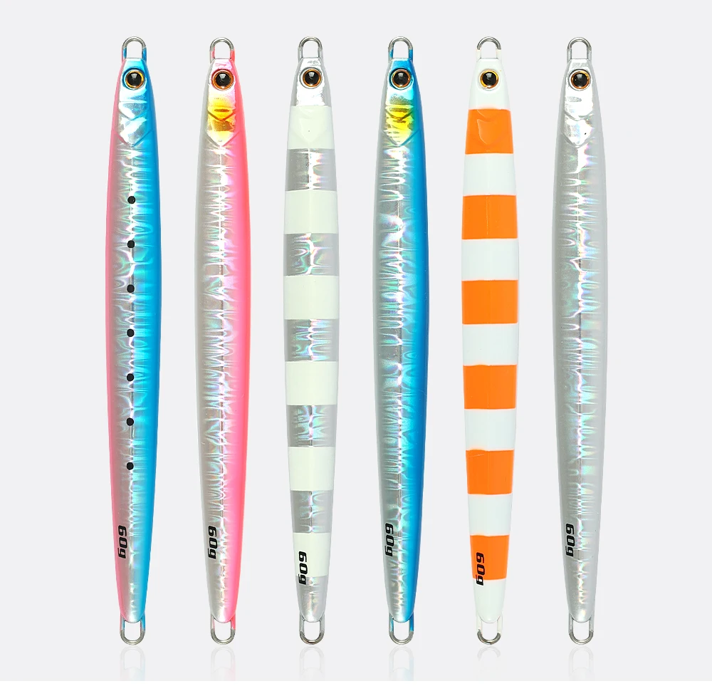 Cheery 60g/80g Glow-in-the-Dark Fast-Jigging Metal Jig Lure (No ABS Pencil Lure - view 11
