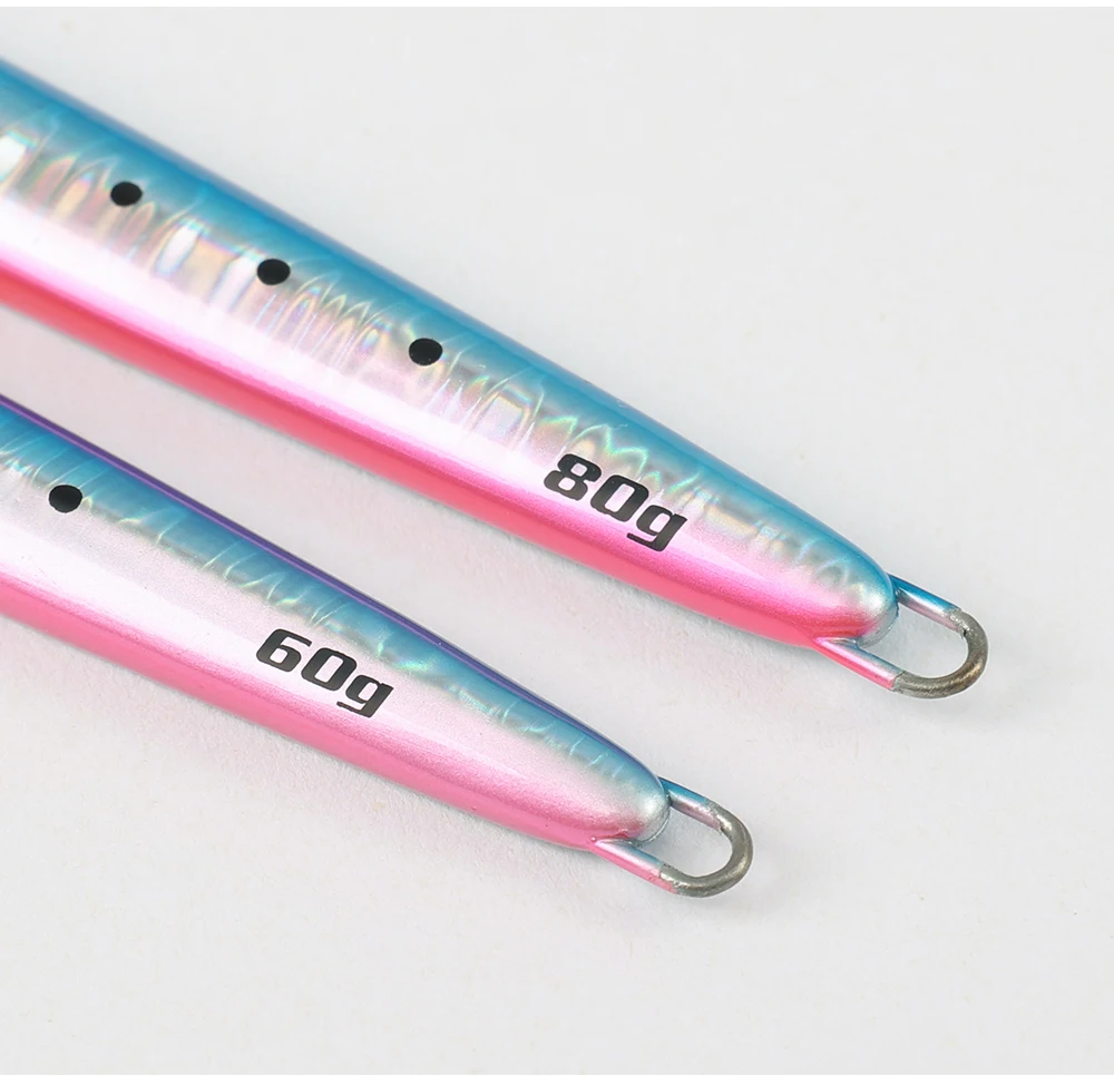 Cheery 60g/80g Glow-in-the-Dark Fast-Jigging Metal Jig Lure (No ABS Pencil Lure - view 14
