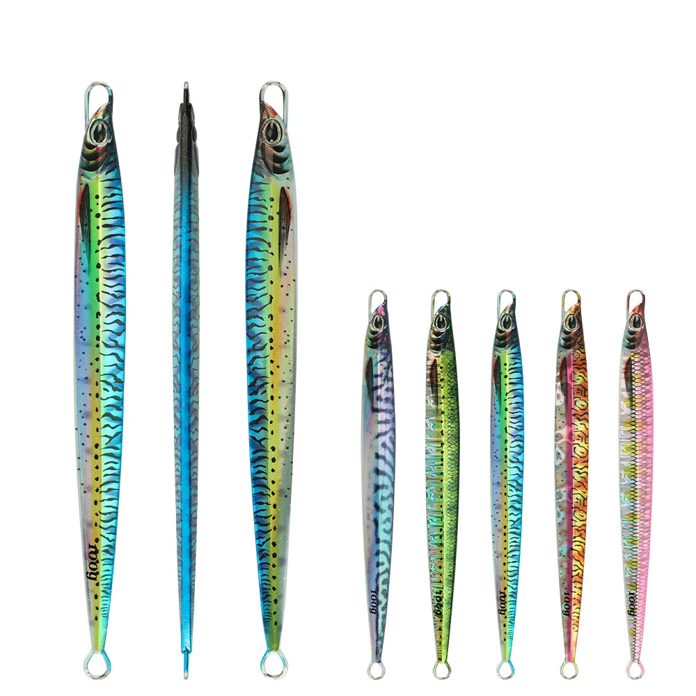 Deep Sea Speed Sinking 80g 100g Jigging Metal Saltwater Fishing ABS Pencil Lure - view 2