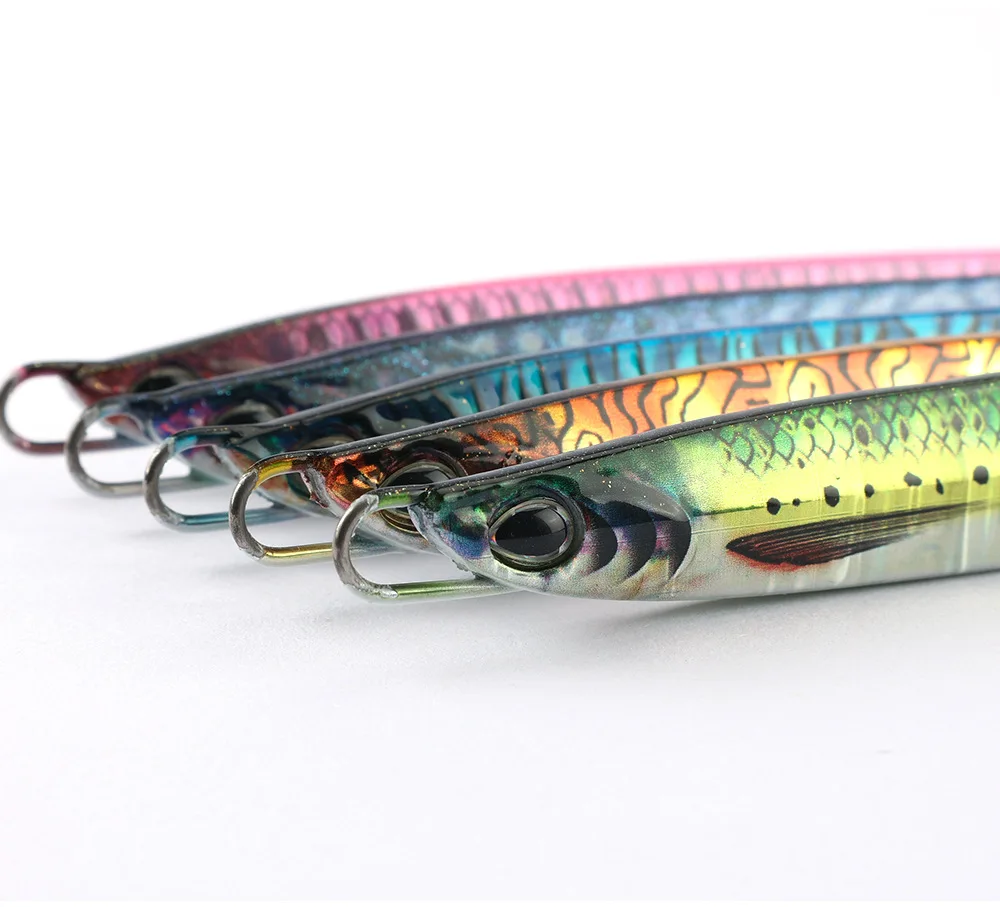 Deep Sea Speed Sinking 80g 100g Jigging Metal Saltwater Fishing ABS Pencil Lure - view 15