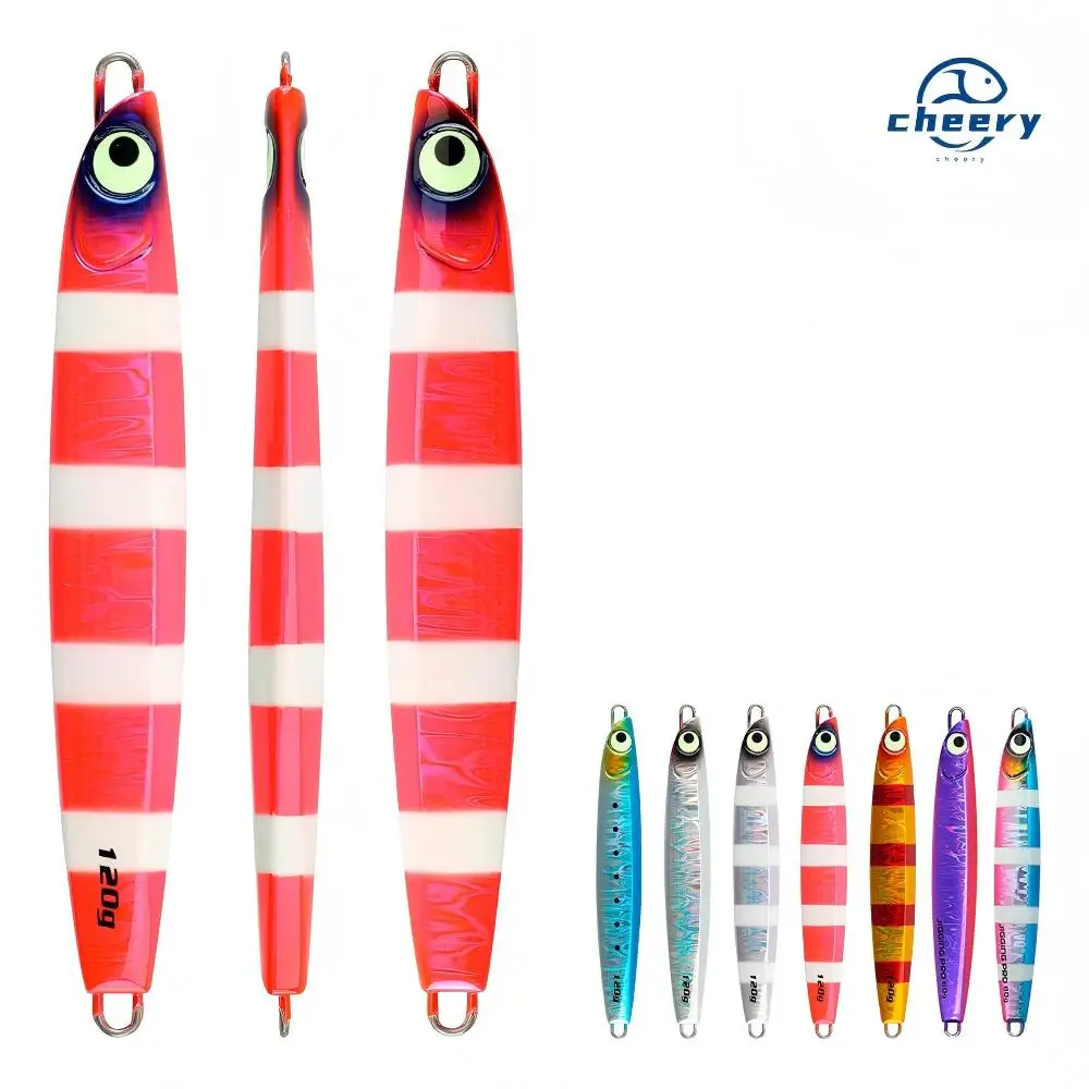 CHEERY Jigging Pro Vertical Long Casting 60g-160g Luminous