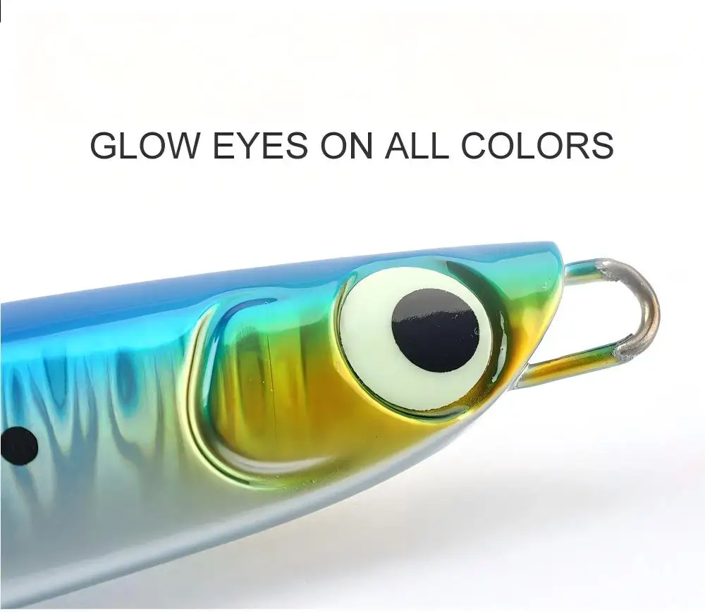 CHEERY Jigging Pro Vertical Long Casting 60g-160g Luminous ABS Pencil Lure - view 3