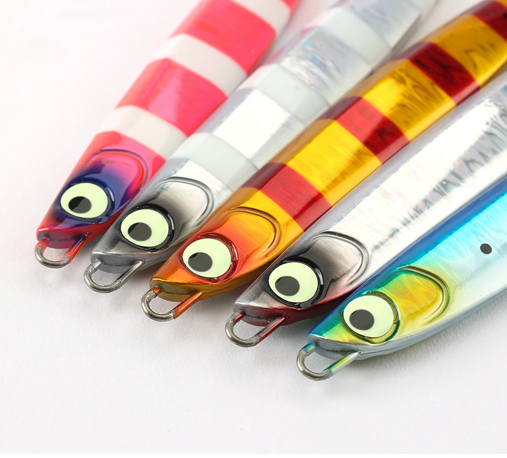 CHEERY Jigging Pro Vertical Long Casting 60g-160g Luminous ABS Pencil Lure - view 4