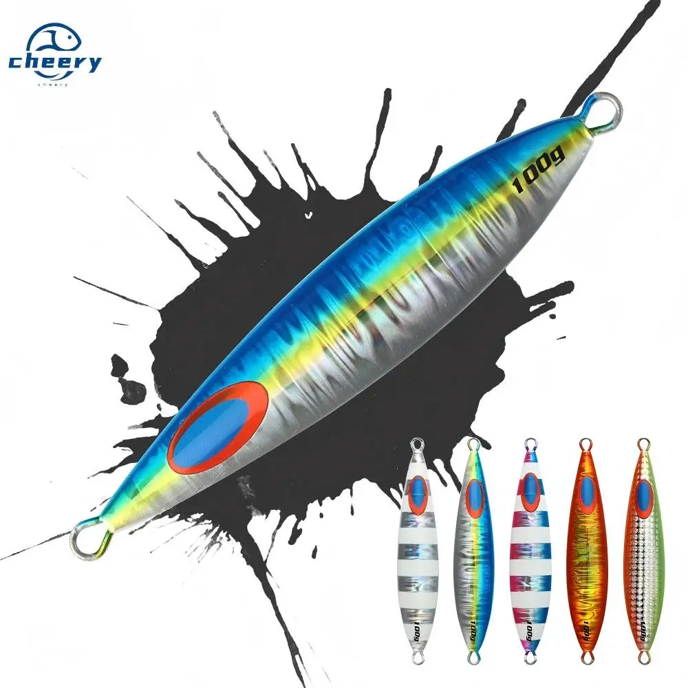 CHEERY 40g 60g 80g 100g 150g 200g Tuna Fishing Lure Metal Jig