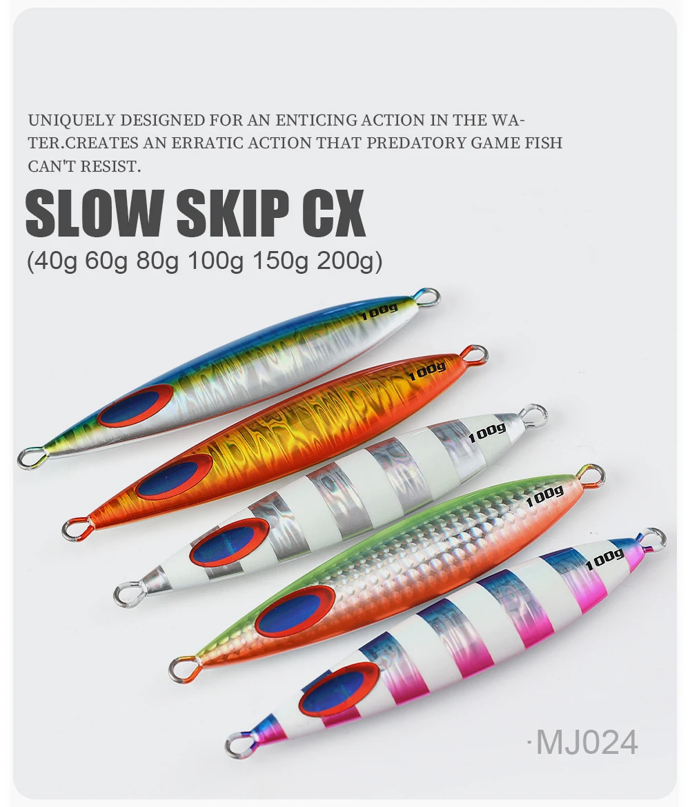 CHEERY 40g 60g 80g 100g 150g 200g Tuna Fishing Lure Metal Jig ABS Pencil Lure - view 4