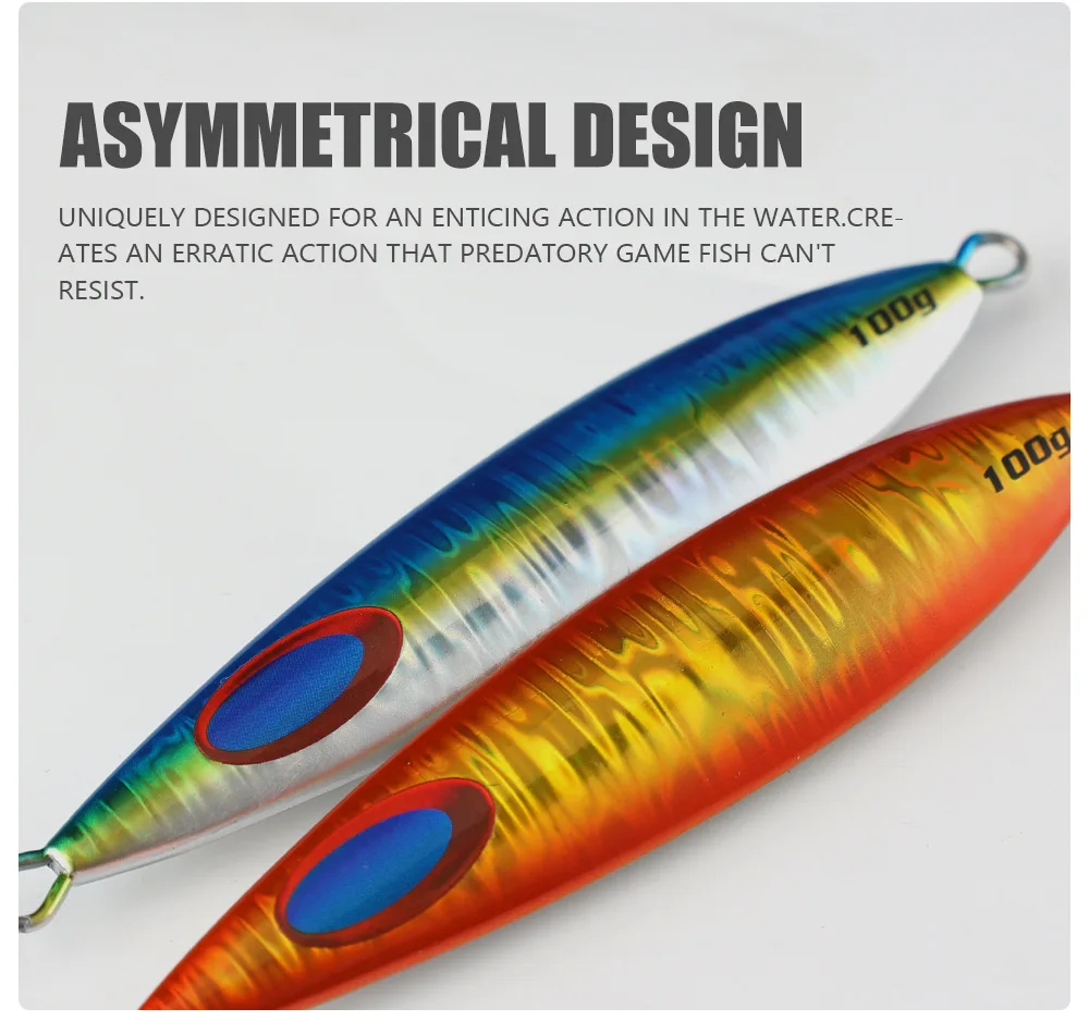 CHEERY 40g 60g 80g 100g 150g 200g Tuna Fishing Lure Metal Jig ABS Pencil Lure - view 7