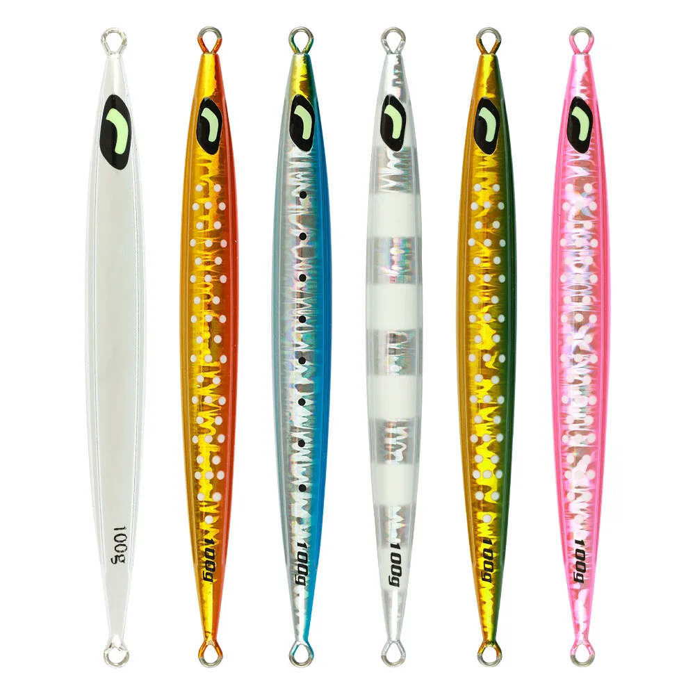 Hotsale 100g 150g 200g 300g Luminous Fast Sinking Metal Jig Lure ABS Pencil Lure - view 9