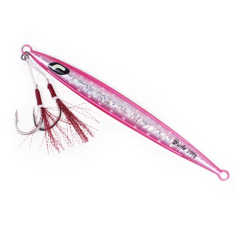 Hotsale 100g 150g 200g 300g Luminous Fast Sinking Metal Jig Lure ABS Pencil Lure - view 19