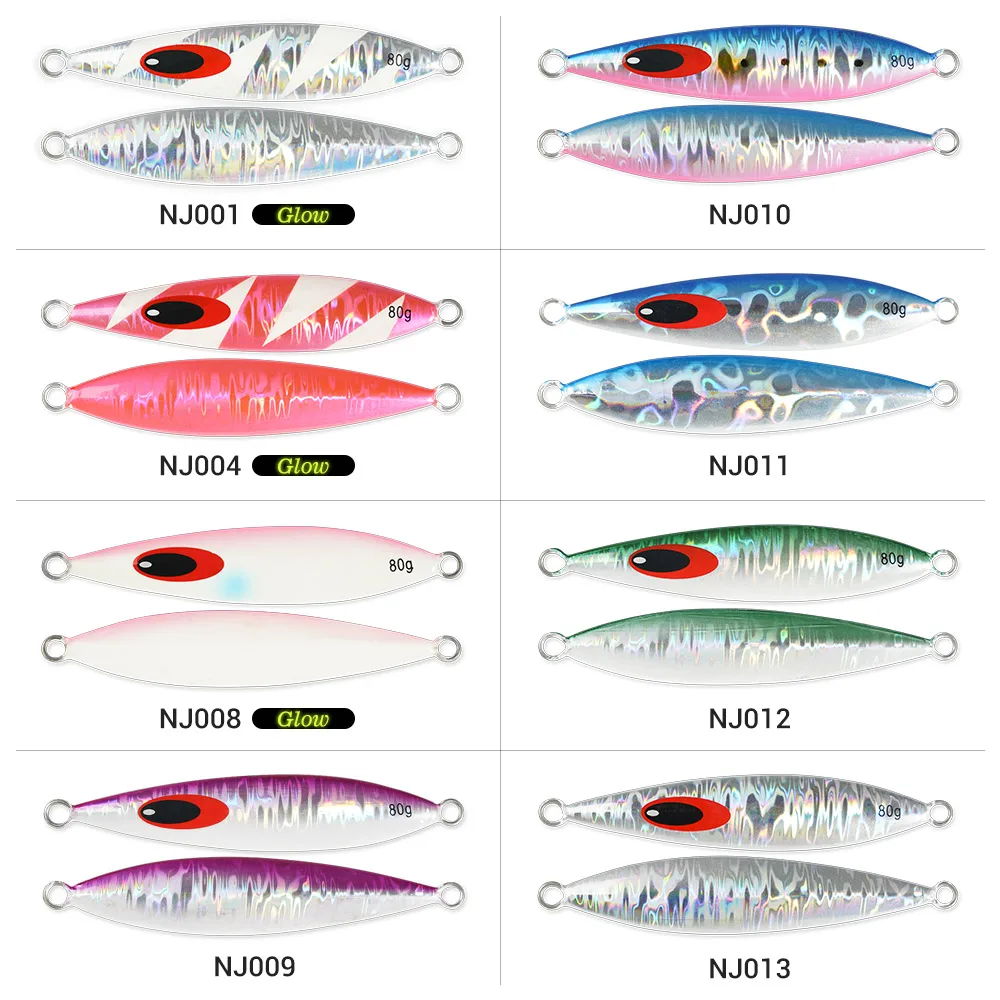 CHEERY 60g/80g/100g/150g/200g/250g/330g Saltwater Ocean Vertical Metal Jig ABS Pencil Lure - view 2
