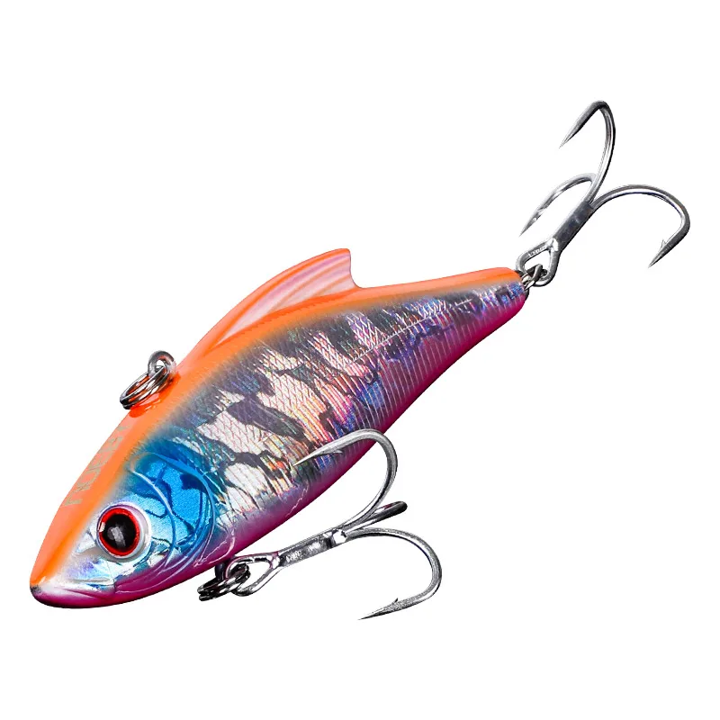 CHEERY Sea Bass Crank Minnow Lure Vib Rattle Hard Bait with Hooks ABS Pencil Lure - view 9
