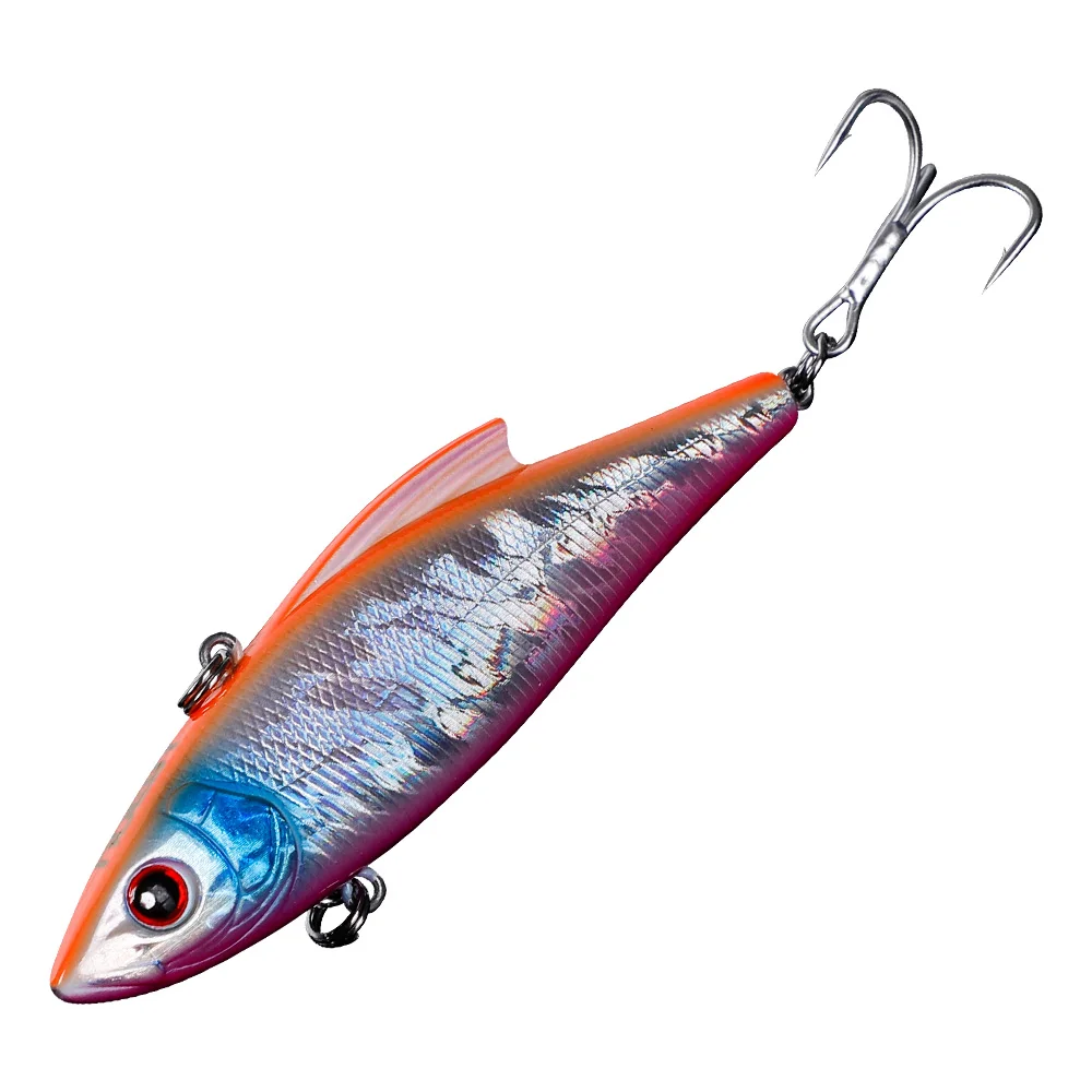 CHEERY Sea Bass Crank Minnow Lure Vib Rattle Hard Bait with Hooks ABS Pencil Lure - view 12