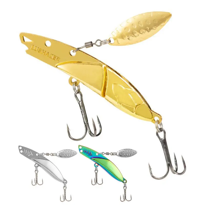 Cheery Metal Sinking Spinner Spoon Hard Bait 7g 10g 15g 20g VIB ABS Pencil Lure - view 14