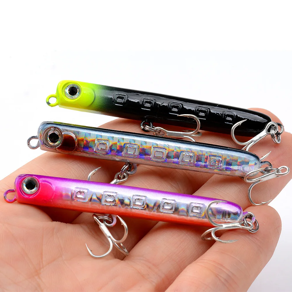 Wholesale 60mm Japanese Style Hard Plastic Fishing Bait 4.8g