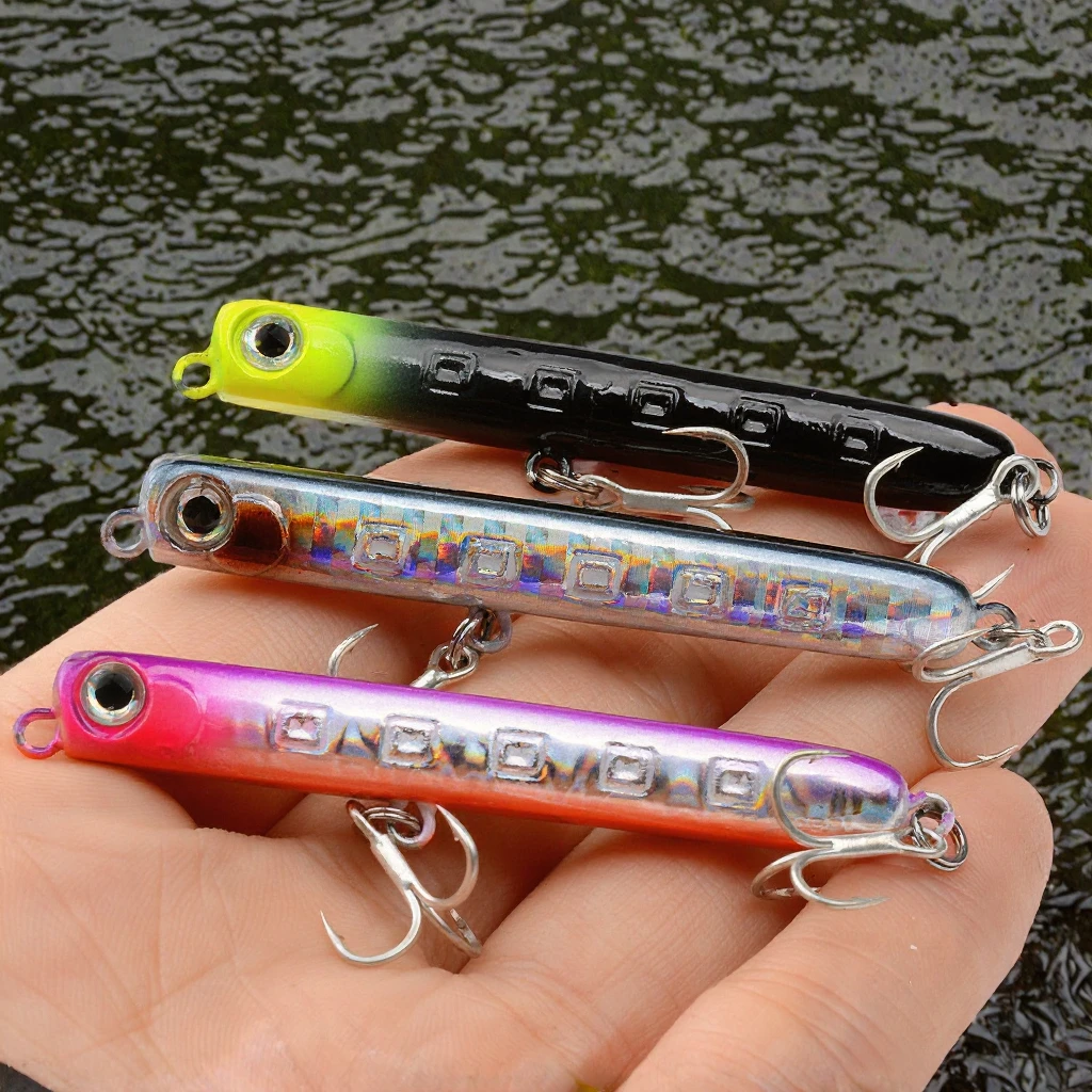 Wholesale 60mm Japanese Style Hard Plastic Fishing Bait 4.8g ABS Pencil Lure - view 4