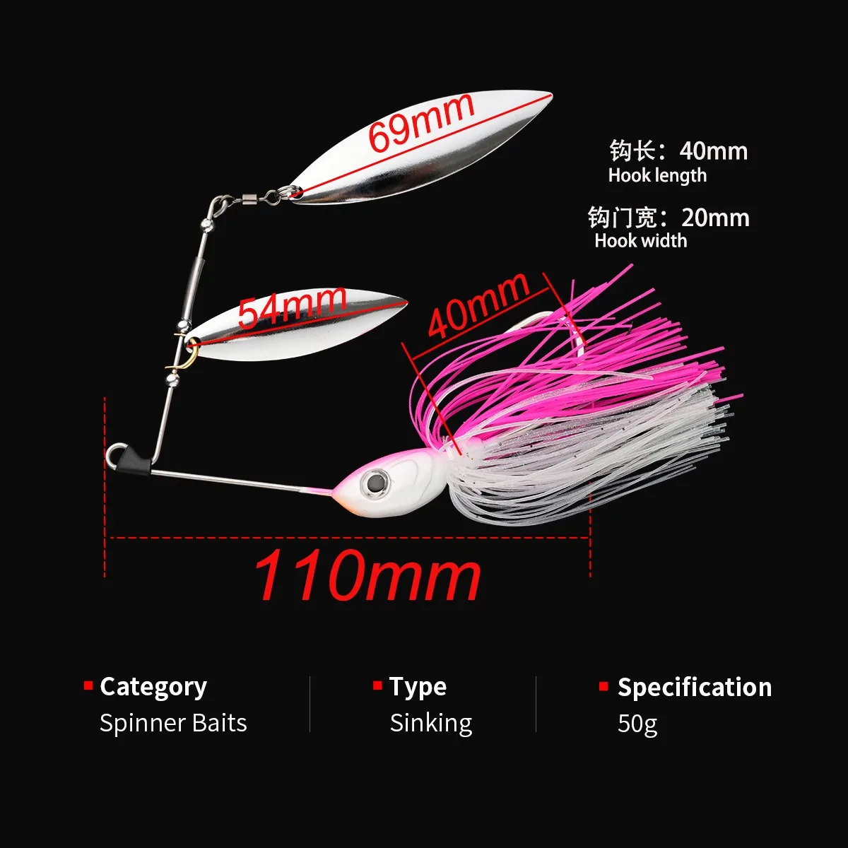 High Quality 50g Large Gram Weight Beard Man Lure Compound ABS Pencil Lure - view 16