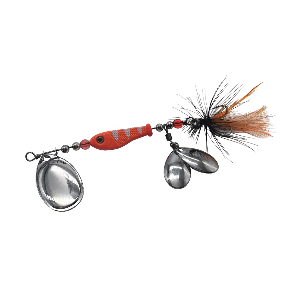CHEERY 12G Spinner Bait Fishing Lure Multiple Blade Jig Dancer ABS Pencil Lure - view 12