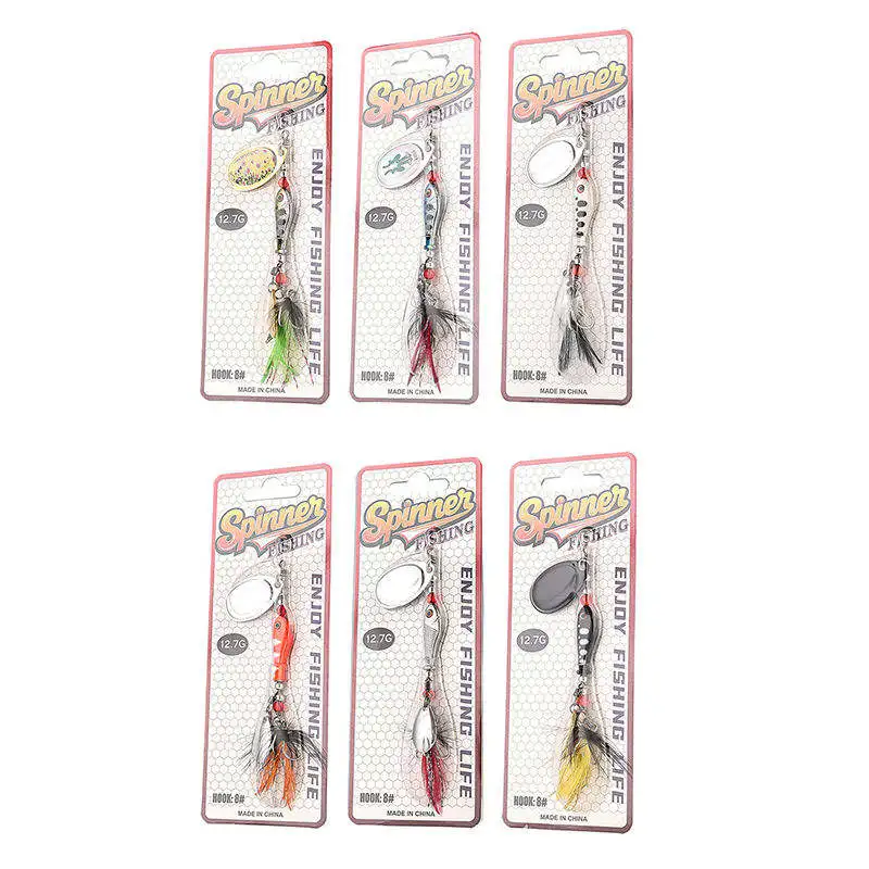 CHEERY 12G Spinner Bait Fishing Lure Multiple Blade Jig Dancer ABS Pencil Lure - view 13