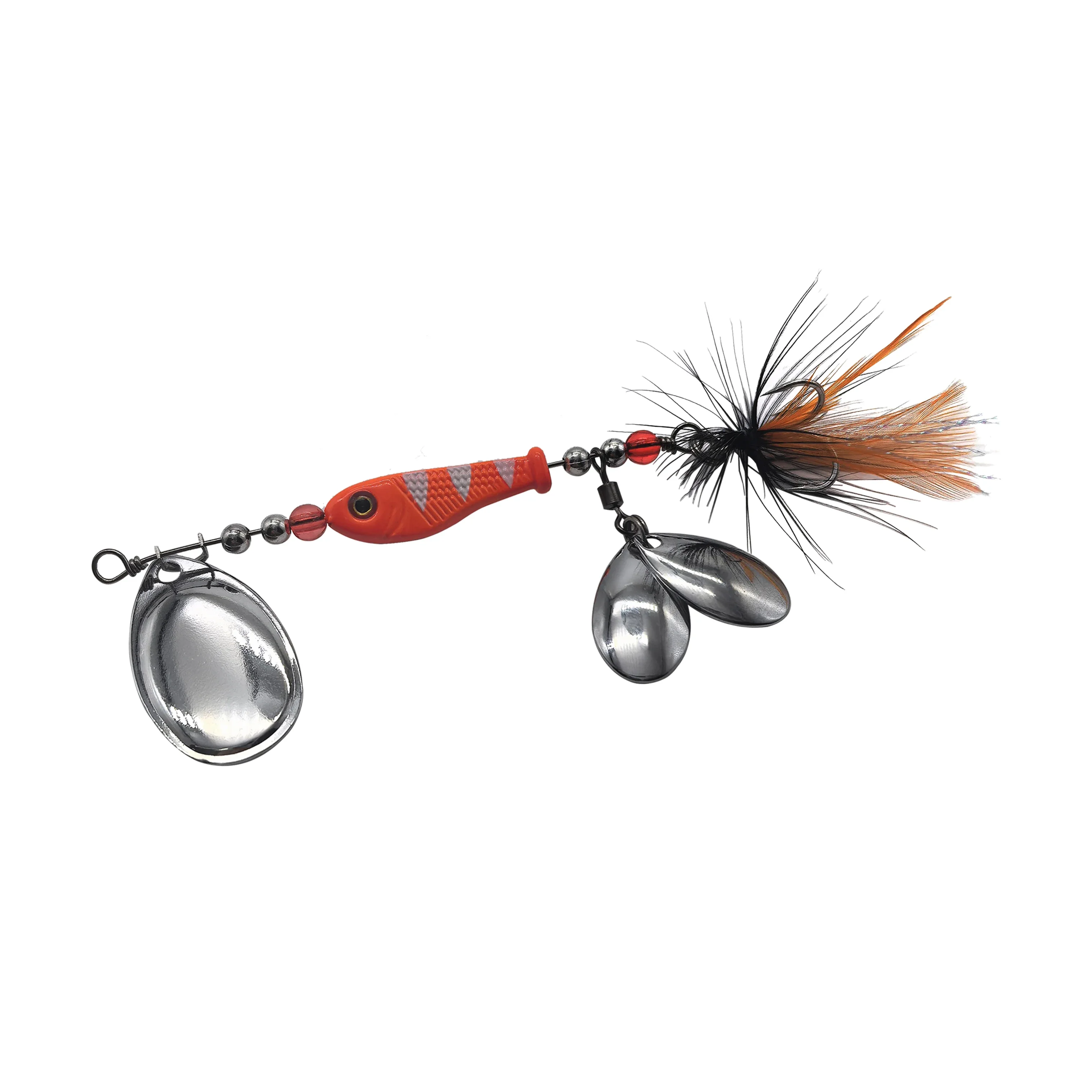 CHEERY 12G Spinner Bait Fishing Lure Multiple Blade Jig Dancer ABS Pencil Lure - view 3